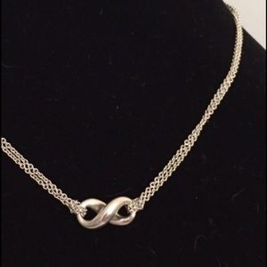 Authentic Tiffany infinity necklace